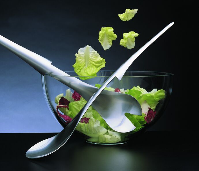 Mono Salado Salad hanging flatware
